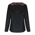 thumbnail image 4 of LOVZFMLL Vestes pour Femmes Mode Décontractée Imprimée à Manches Longues à Capuche, 4 of 6