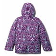 thumbnail image 2 of Columbia Girls' Little Horizon Ride Jacket, Plum Folk Floral Print, Small, 2 of 2