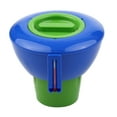 thumbnail image 1 of 8 Inch Pool Chemical Dispenser with Thermometer Adjustable Floating Chlorine Tablets Dispenser, 1 of 9