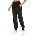thumbnail image 2 of Uniexcosm Women's Printed Solid Activewear Jogger Track Cuff Sweatpants, 2 of 8
