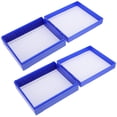 thumbnail image 2 of 2pcs Multi Slots Microscope Slide Box Slide Storage Holder Slide Storage Container, 2 of 8