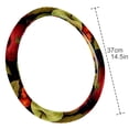 thumbnail image 4 of Fruit 14.5 Inch Printing PVC Leather Car Wheel Cover Steering Wheel Cover Auto Accessories, 4 of 6
