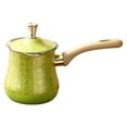 thumbnail image 3 of Cafetera Turca Fabricante de Café Cazo Multiusos Calentador de Leche de Acero Inoxidable con Boquilla de Vértido Preciso Y Mango Seguro Adecuado para 720 ml, 3 of 9