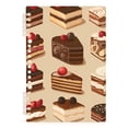 thumbnail image 7 of FORMRS 1-Subject Spiral Notebook 8" x 5" College Ruled 60 Refillable Sheet A5 Hard Cover, 2 Pack, Brown Cakes, 7 of 7