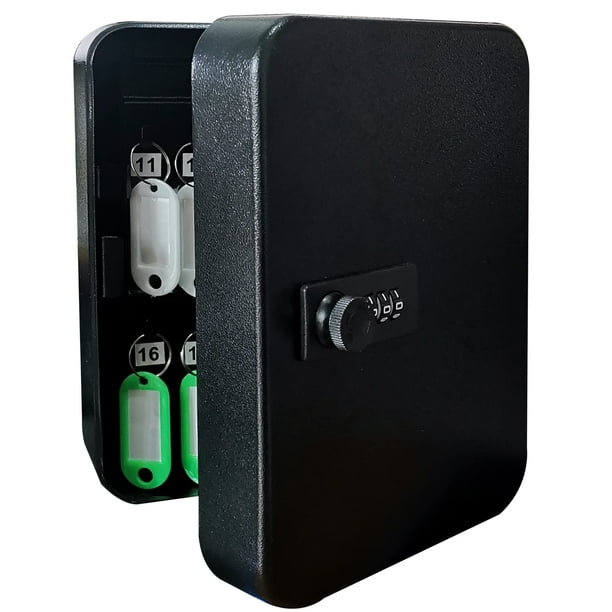 Caja de seguridad con llave Onwillbox montada en la pared con cerradura de combinación