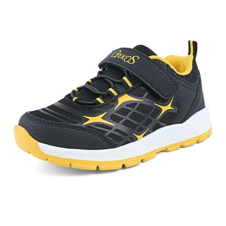 

Kid s Breathable Lightweight Hook-and-loop Fastener Sneakers Running Shoes