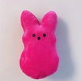 thumbnail image 4 of Easter Bunny Peeps Bunny Plush Toys Cute Bunny Plush Doll Bunny Plush Stuffed Animal Pillow Easter Decoration Room Decoration Plush Toys Gift, 4 of 4