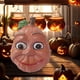 thumbnail image 5 of Decoración de calabaza de Halloween, decoración de calabaza de resina para jardín, decoraciones de Halloween para exteriores, divertidas figuras de calabaza con base pesada, decoración para fiestas d, 5 of 6
