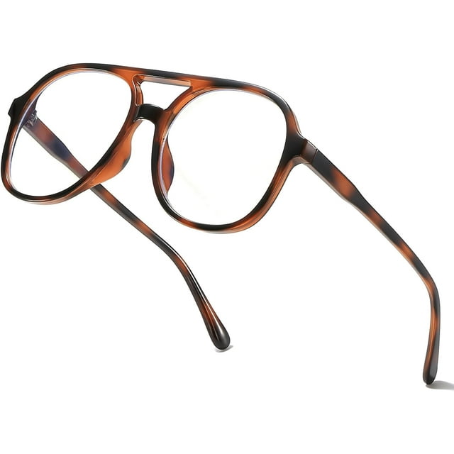 aisswzber Plastic avitor Blue Light Blocking Glasses