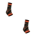 thumbnail image 3 of QualitChoice Attelle pour Blessure Manchon de Soutien Compression Articulation du Pied orange m 2Ensemble, 3 of 6