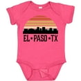 thumbnail image 3 of Inktastic El Paso Texas Skyline Retro Boys or Girls Baby Bodysuit, 3 of 5