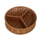 thumbnail image 1 of Cestas de pan tejidas de Mimbre Sunnimix Bandeja de almacenamiento tejida a mano Diámetro 28cm, 1 of 8