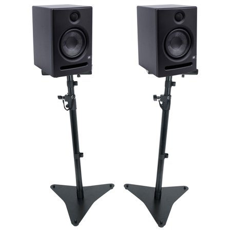 (2) Presonus Eris E5 5.25" Near Field Studio Monitors Speakers+Adjustable Stands