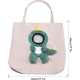 thumbnail image 2 of Bolsa transportadora para mascotas, bolsa transportadora manos libres para perros y gatos, bolso de hombro de lona para mascotas, bolso de pecho transpirable para animales pequeños, 2 of 5