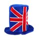 thumbnail image 5 of Union Jack Velvet Top Hat Queens Platinum Jubilee Hat British Top Hat Union Jack Velvet Top Hat 30cm Queens Platinum Jubilee Hat British Fancy Dress Accesorios Para Adultos Unisex ANGGREK Union Jack Velvet Top Hat, 5 of 8