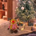 thumbnail image 3 of Festive Holiday Snowman Santa Cartoon Stuffed Doll Soft Toy For Children Christmas, 3 of 3