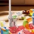 thumbnail image 3 of Kids Electric Running Water Table, Pretend Kitchen Play Set with Water Circulation Design, Interactive Cooking Toy for Ages 3-8, Indoor Outdoor Backyard Play Option, 3 of 6