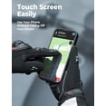 thumbnail image 3 of Guantes de moto KEMIMOTO para hombre con pantalla táctil y deportes al aire libre, 3 of 8