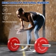 thumbnail image 3 of BalanceFrom Olympic Bumper Plate Weight Plate, 55 lbs Pair Color, 3 of 9