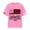 Pink, variant on CIENVNSTG Men's Oversize Crewneck Graphic T-Shirts USA 250th Anniversary Patriotic Star and Stripe Flag 1776-2026 Print Short Sleeve Independence Day Casual Tops Green 3XL