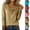 Khaki, variant on Cowl Neck Tops for Women Trendy Draped Tunic Cute Long Sleeve Tops Loose Fit Elegant T Shirt Dressy Casual Blouses Cyan L