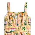 thumbnail image 2 of Parker Rose Girls' Sleeveless Print Cotton Dress, Sizes 4-18, 2 of 3