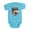Turquoise, variant on CafePress - Power Rangers Munchin Time - Cute Infant Bodysuit Baby Romper - Size Newborn - 24 Months