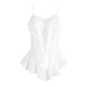 thumbnail image 3 of Gibobby Ropa interior mujer Conjunto de lencería sexy para mujer con encaje a juego(Blanco, XG), 3 of 5