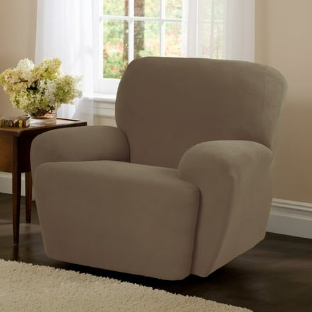 Maytex Stretch Pixel 4 Piece Recliner Slipcover