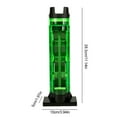 thumbnail image 1 of Fishing Box Rod Holder External Adjustable Pole Storage Stand Inserting Device Inserting Device Rack Standing Bracket Carrying Upgrade Green, 1 of 7