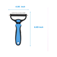 thumbnail image 3 of Cepillo para subpelo para perros y gatos de pelo medio a largo - Cepillo para subpelo contra enredos y subpelo Sailing Electrónica, 3 of 5