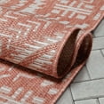 thumbnail image 7 of Well Woven Medusa Khalo Modern Moroccan Coral 2'7" x 9'10" Runner Indoor Outdoor Rug, 7 of 7