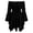 /c49Black132, variant on Huowey Pirate Vampire Gothic Dresses Womens Halloween Fancy Cosplay Party Gown Off Shoulder Long Sleeve Flowy Eye-Catching Halloween Dress,White,XL