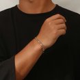 thumbnail image 5 of Cool Titanium Bracelet for Men, Couples' Style, 5 of 6