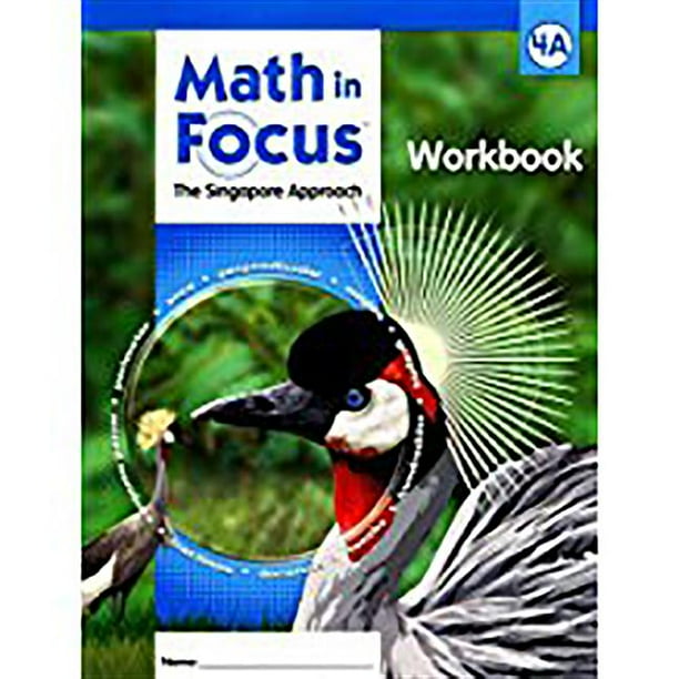 Math In Focus: Singapore Math: Student Workbook, Book A Grade 4 (Paperback) - Walmart.com