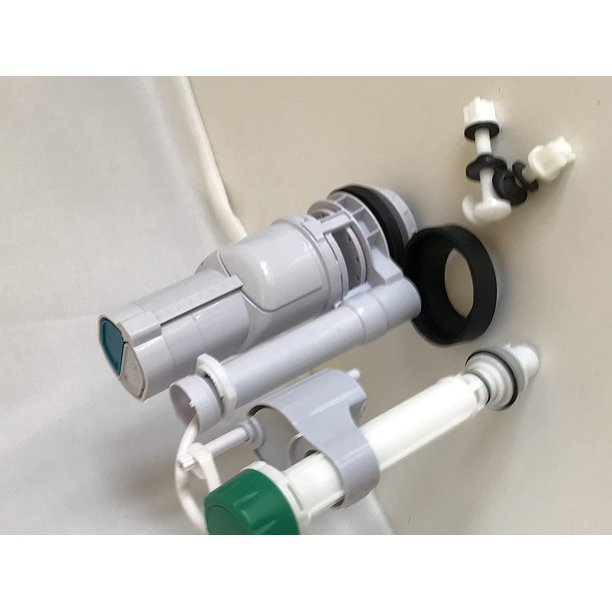 Jacuzzi 2 inch Dual Top Button Flush Valve and Adjustable Height Fill