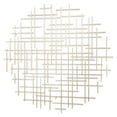 thumbnail image 3 of Cheungs Home Accent Large Silver Round Metal Wall Art, 3 of 4