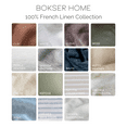 thumbnail image 6 of 100% French Linen Sheet Set - Twin XL - Pebble Heather | BOKSER HOME, 6 of 6