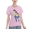 thumbnail image 2 of Women's Basic Short Sleeve T-Shirt Conan and Xiaolan, 2 of 6