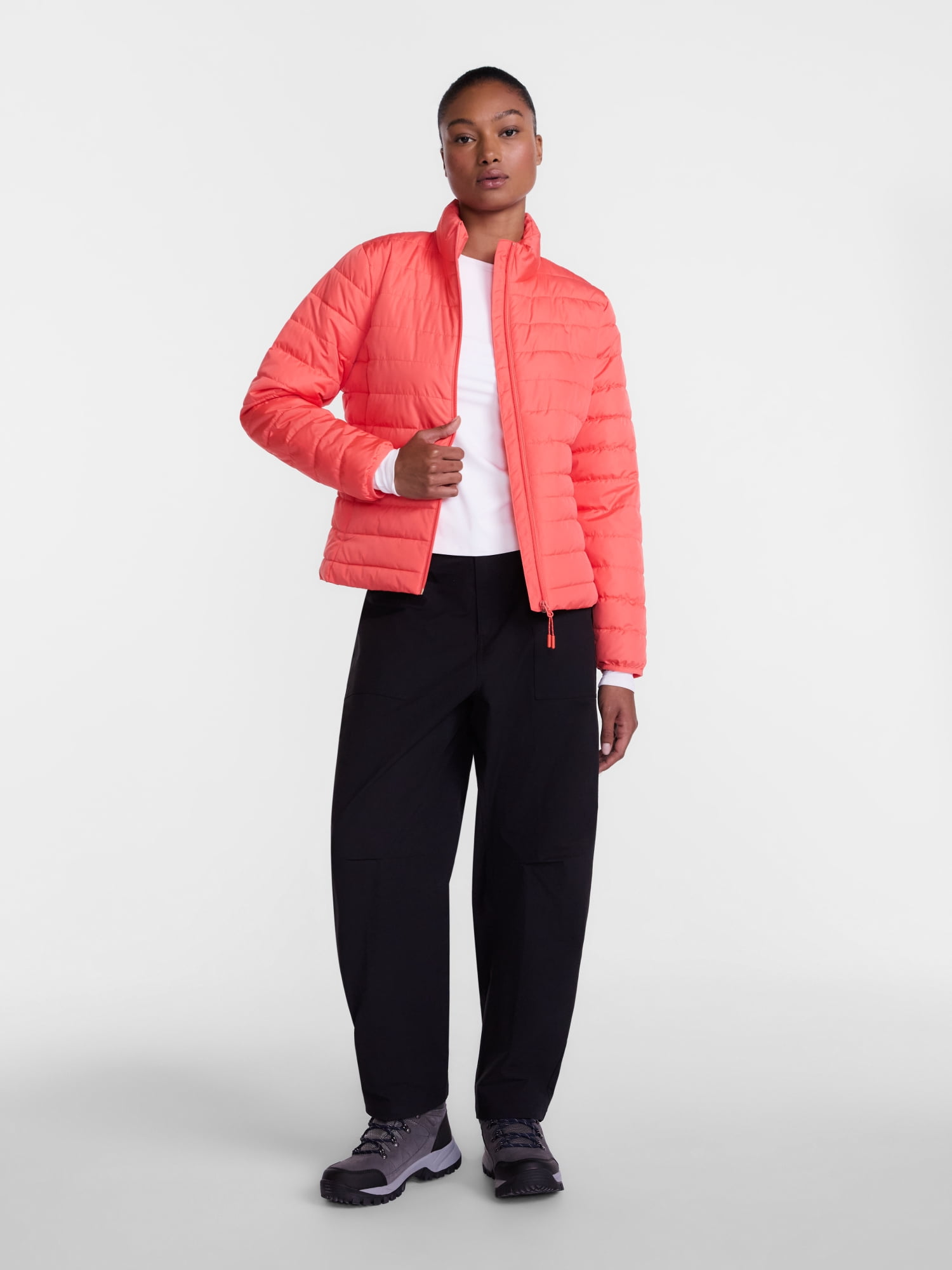 Ozark Trail Women's and Women's Plus Puffer Jacket, Sizes XS-3X