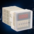 thumbnail image 3 of Programmable Delay Time Relay Timer, LCD Digital Electronic Counter 8 Pins Delay Time Relay 0-999900, Power On Delay Timer Relay, For , Automatic Control, Mechatronics, 3 of 8