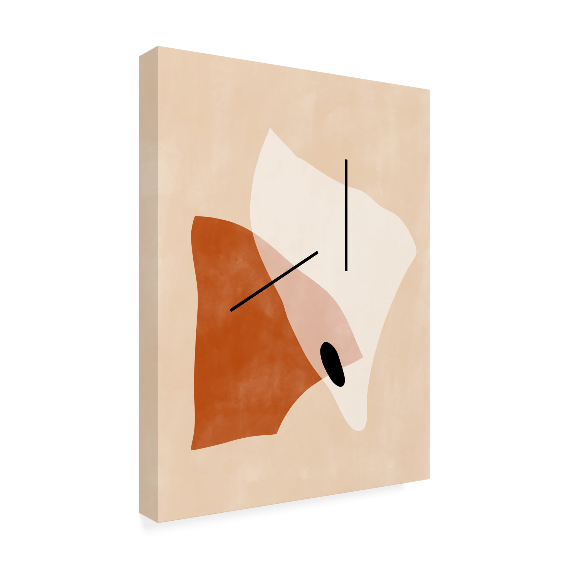 Trademark Fine Art Elena Ristova  terracotta48 Canvas Wall Art