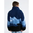 thumbnail image 4 of Weekend Academy Boys Faux Shearling Full Zip Jacket, Sizes 4-18, 4 of 6