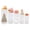 Clear, variant on ToppiJoy Cylinder Pedestal Stands, Display Round Decor Backdrop, Metal Round Cylinder Plinths Dessert Table Display Pillars for Birthday Wedding (Clear, 5Pcs)