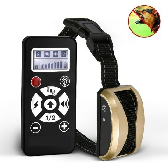 Electric Remote Control Pet Dog Training Collar Waterproof Rechargeable Pet Training Shock Collars