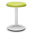 thumbnail image 1 of OFM Orbit 18" Rond Simili Cuir Sans Dossier Tabouret Actif en Vert, 1 of 1