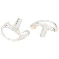 thumbnail image 1 of Comfortable clear silica gel ear tip, compatible with most coiled tube o kits (medium), 1 of 4
