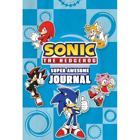 Sonic the Hedgehog Super Awesome Journal, (Hardcover)