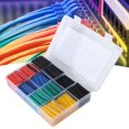 thumbnail image 4 of Colored Wire Shrink Wrap Assortment, Electrical Long Lasting Split Heat Shrinkable Tube Kit Easy To Use  For Wires, 4 of 8