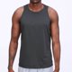 thumbnail image 1 of pstuiky Camisetas sin mangas para hombre, Camiseta deportiva informal de color liso para hombre, para entrenamiento físico, secado rápido, con cuello redondo Camisas de hombre m, 1 of 6
